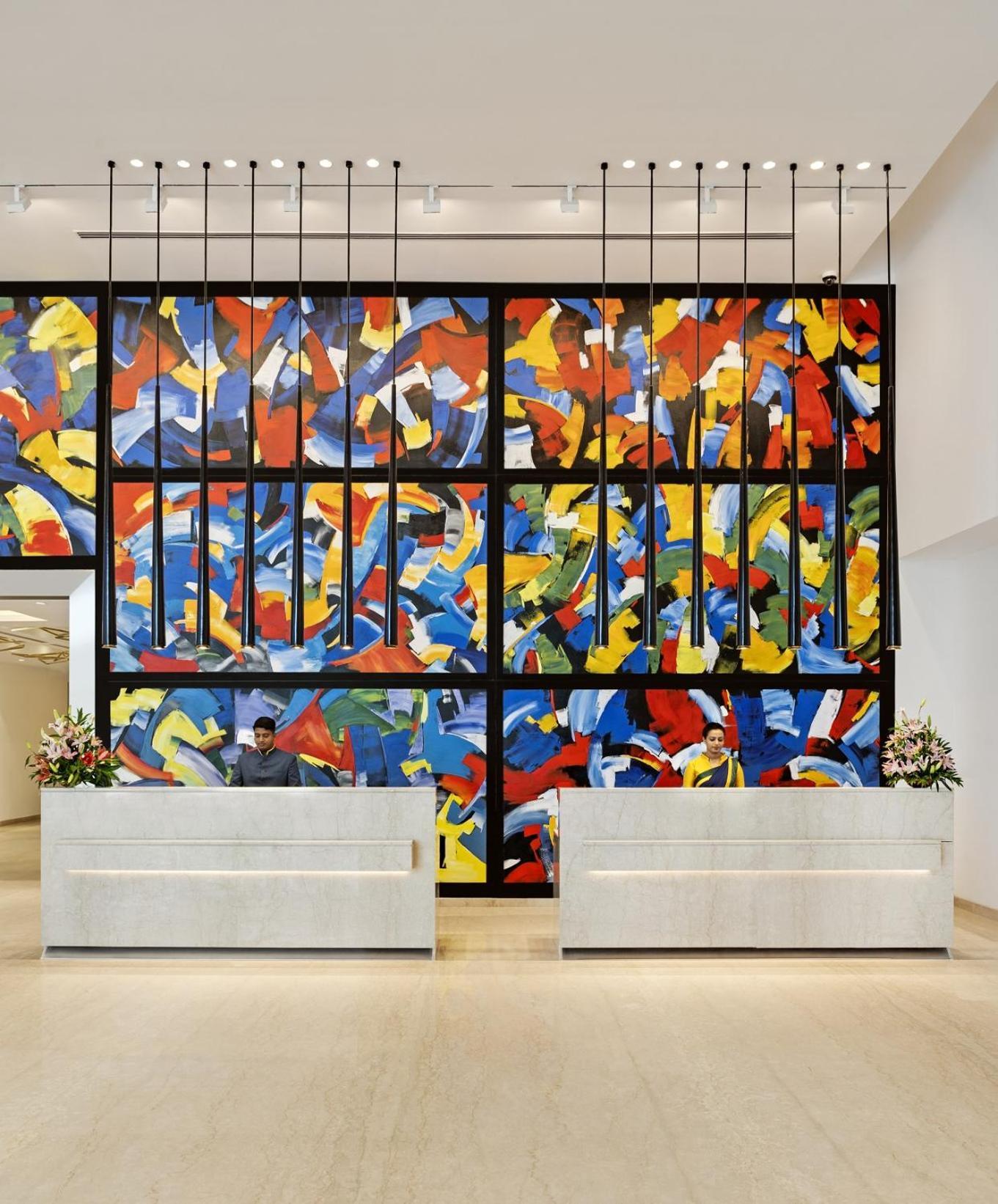 O By Tamara, Trivandrum Thiruvananthapuram Buitenkant foto The lobby of the InterContinental Hotel, Berlin